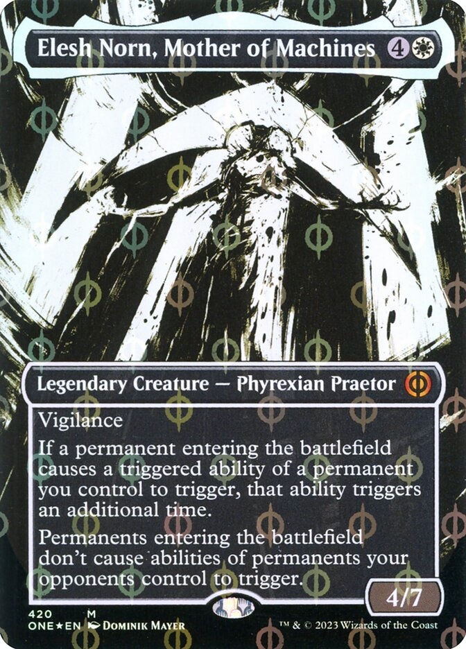 Elesh Norn, Mother of Machines Phyrexia- All Will Be One Ichor Showcase